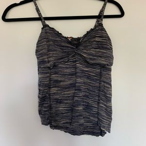 Free People Blue Top
